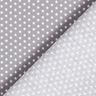 Popelina de algodón estrellas pequeñas – gris/blanco,  thumbnail number 6