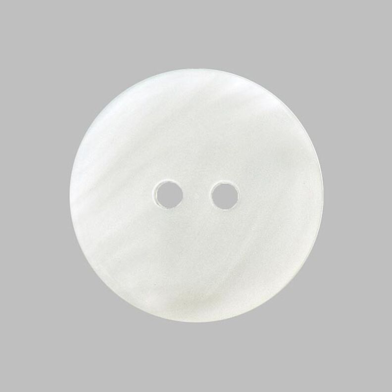 Bot&oacute;n de pl&aacute;stico n&aacute;car b&aacute;sico - blanco,  image number 1