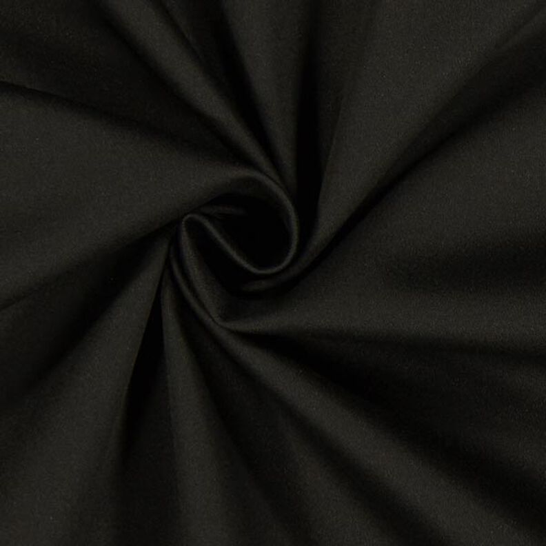 Satén de algodón Stretch – negro,  image number 2