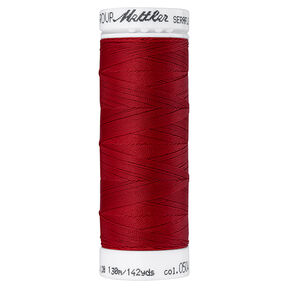 Hilo de coser Seraflex para costuras elásticas (0504) | 130 m | Mettler – carmín, 