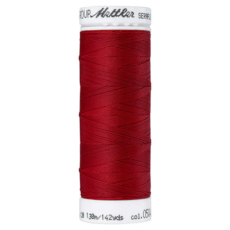 Hilo de coser Seraflex para costuras elásticas (0504) | 130 m | Mettler – carmín,  image number 1
