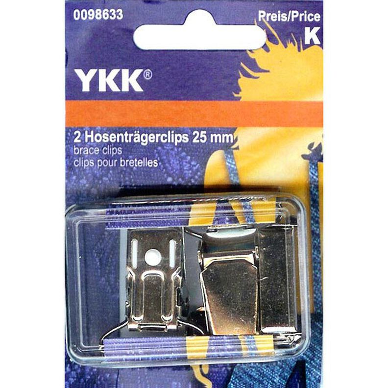 Clips de tirantes de pantalones | YKK,  image number 1
