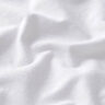 Tela de jersey mezcla de lino y algodón Uni – blanco,  thumbnail number 2