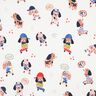 Tela de jersey de algodón Perro patinador Impresión digital | Poppy Fabrics – marfil/rosa dorado,  thumbnail number 1