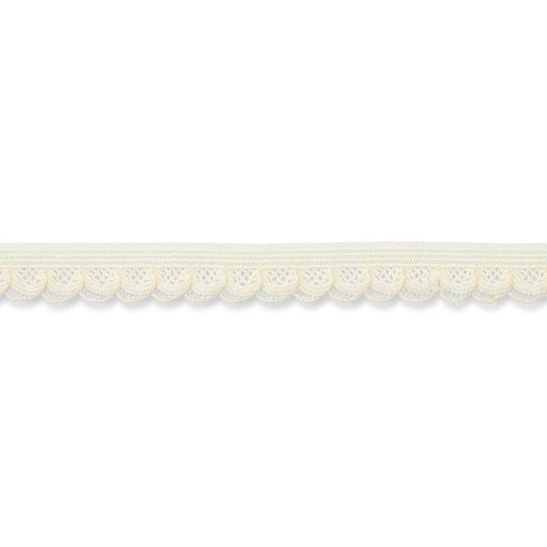 Volantes elásticos [15 mm] – blanco lana,  image number 2