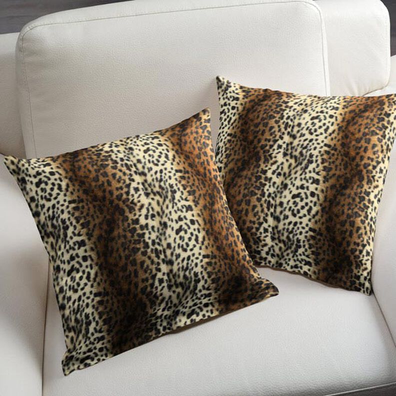 Imitación de piel de animal leopardo – beige,  image number 5