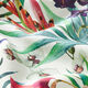 Telas para exteriores Lona Flor exótica – blanco/verde,  thumbnail number 2