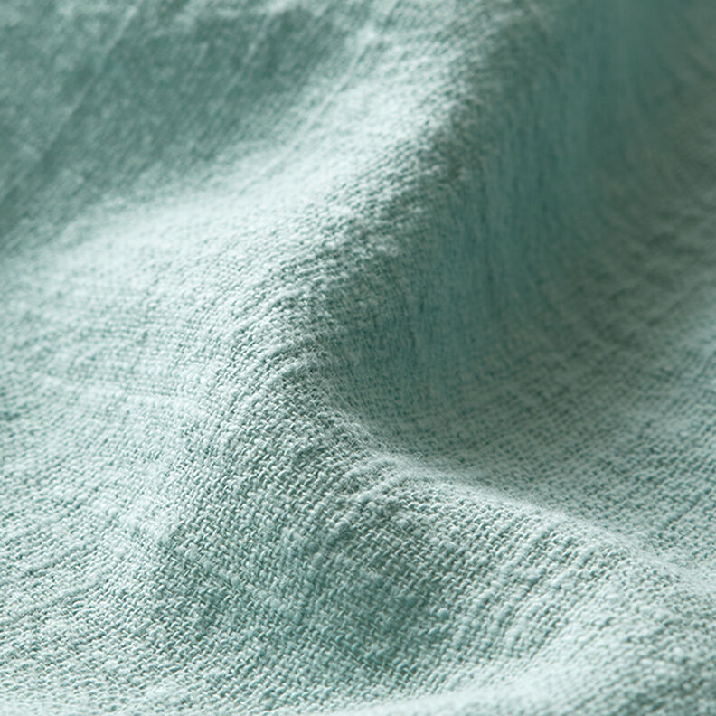 Tela de algodón Apariencia de lino – verde menta,  image number 2