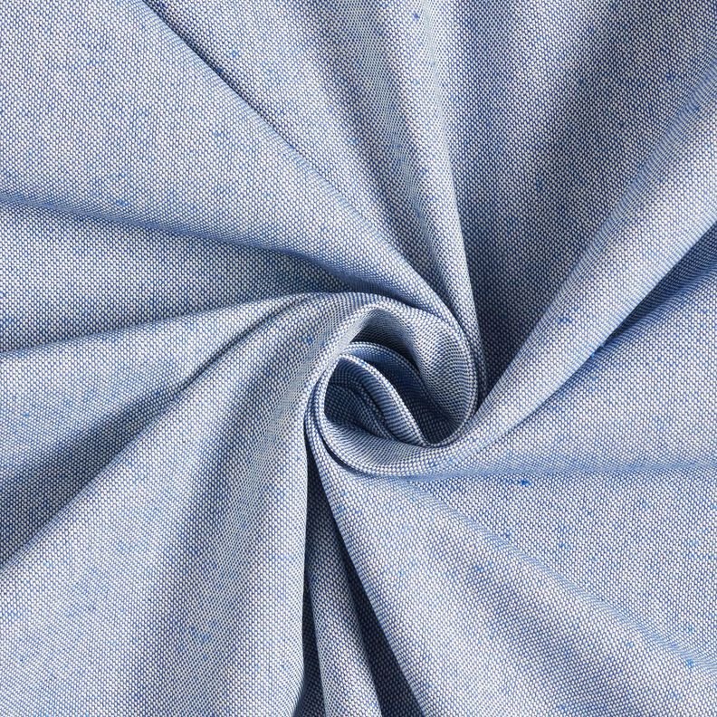 Tela decorativa Panama media Bicolor – azul real/naturaleza,  image number 1