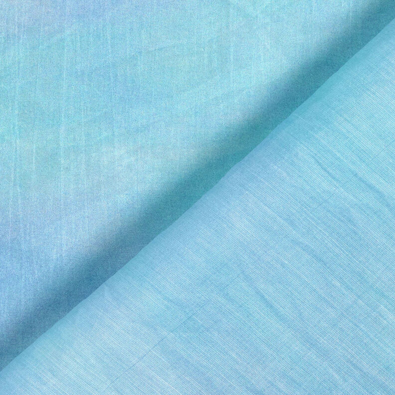 Batik tencel ligero – azul agua,  image number 5