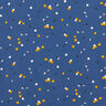 Tela de algodón Cretona Puntos de colores – azul marino,  thumbnail number 1