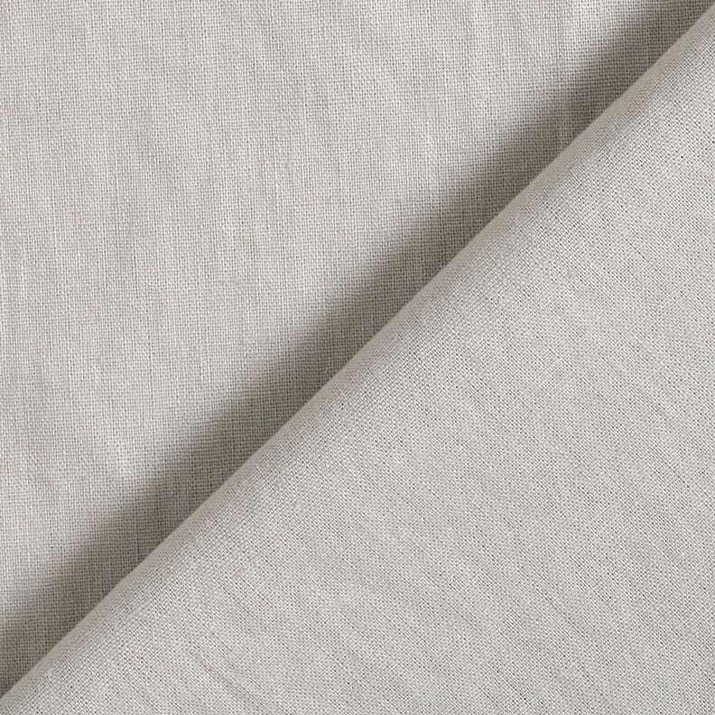 Mezcla de lino y algodón lavado – gris claro,  image number 3