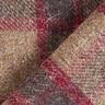 Mezcla de lana virgen a cuadros – beige oscuro/rojo,  thumbnail number 6