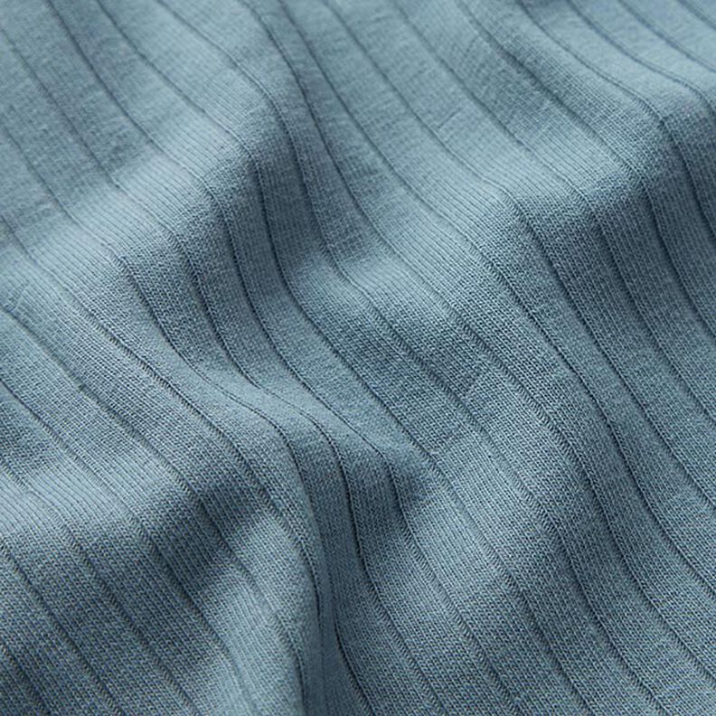 Jersey canelado Uni – azul grisáceo pálido,  image number 3