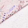 Jersey de viscosa delicadas flores y hojas – rosa viejo claro,  thumbnail number 4