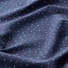 Tela de jersey de algodón Puntos de colores – azul marino,  thumbnail number 2