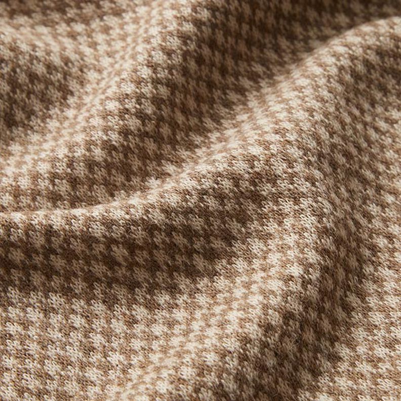 Mezcla de lana de punto estampado pavo real – anémona,  image number 2