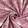 Tela de jersey de algodón Smiley que brilla en la oscuridad – rosa antiguo,  thumbnail number 5