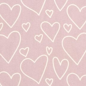 Franela de algod&oacute;n Herzen &ndash; rosa, 