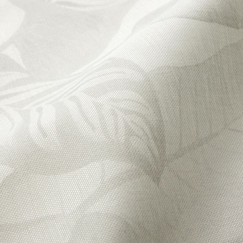 Exterior Tela para cortinas Hojas 315 cm  – gris plateado,  image number 3