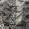 Gasa con patr&oacute;n art d&eacute;co &ndash; negro/blanco,  thumbnail number 5
