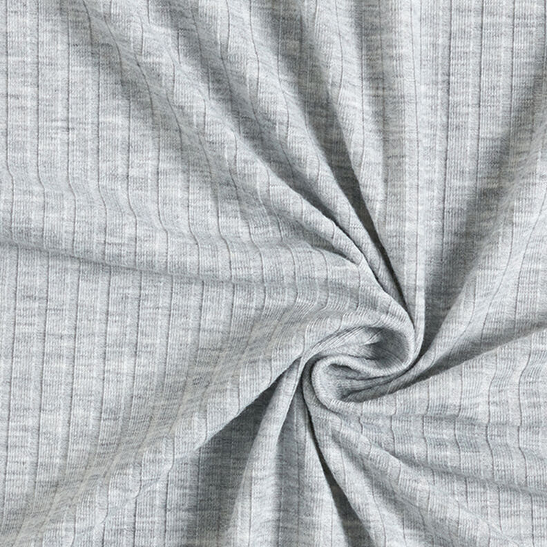 Punto acanalado liso – gris plateado,  image number 3