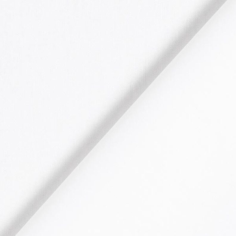 Popelina de algodón Uni – blanco,  image number 5