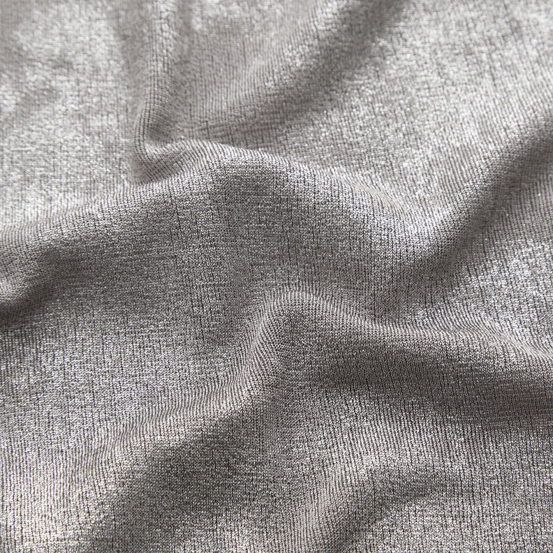 Jersey con purpurina – gris/plata antigua,  image number 3