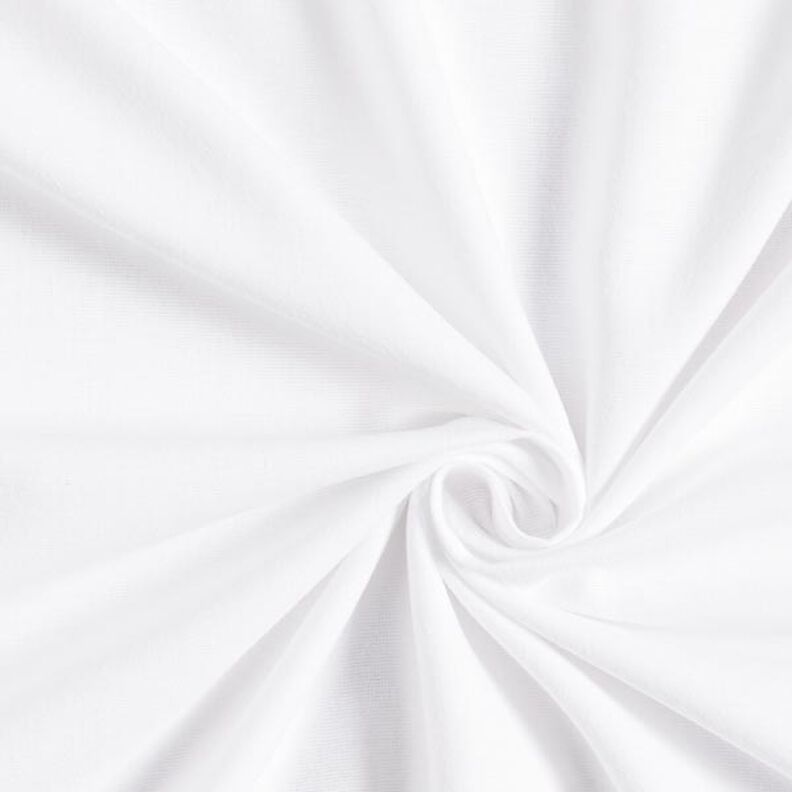 Franela de algodón Uni – blanco,  image number 1
