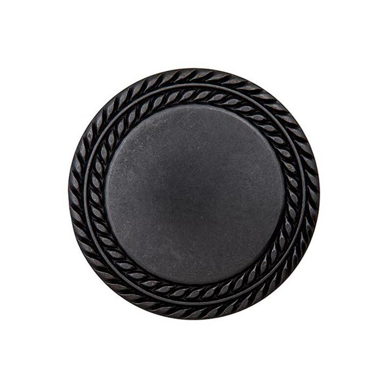 Botón metálico Ojal – negro,  image number 1