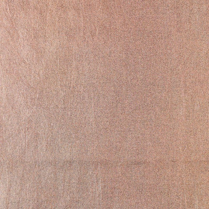 Popelina de algod&oacute;n acabado laminado Uni &ndash; oro rosa metalizado,  image number 5