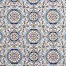 Tela decorativa Tapiz Mandalas orientales – azul/marfil,  thumbnail number 1