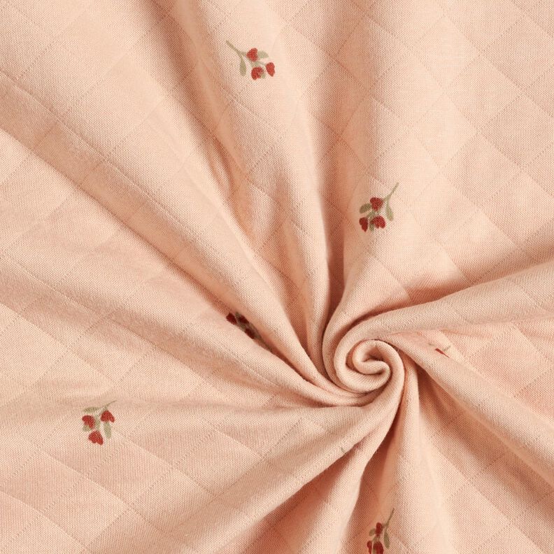 Tela de doble cara Tela de jersey Ramo de flores – rosado,  image number 3