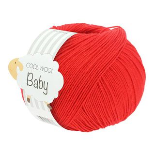 Cool Wool Baby, 50g | Lana Grossa – rojo, 