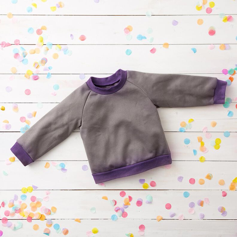 Tela de puños Uni – lila,  image number 4