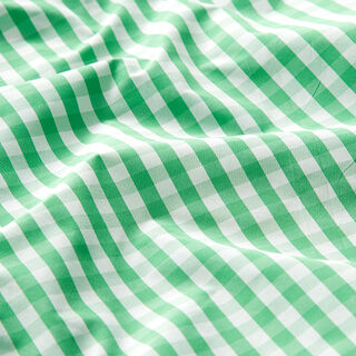 Seda de paracaidas Vichy Cuadros – verde/blanco, 
