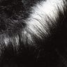 Piel sintética Rayas horizontales – negro/blanco lana,  thumbnail number 2