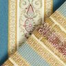 Tela de tapicería jacquard Rayas Biedermeier – crema/azul,  thumbnail number 3