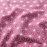 Tela de algodón Cretona Estrellas japonesas Asanoha – malva,  thumbnail number 2