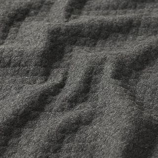 Jersey de tela acolchada – gris oscuro, 