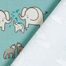 Tela de jersey de algodón Animales de la estepa y arcoíris – caña,  thumbnail number 4