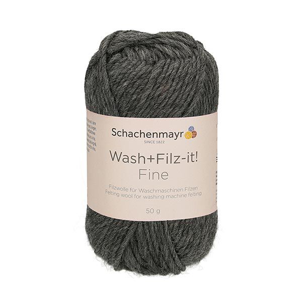 Wash+Filz-it! Fine, 50g (0120)  | Schachenmayr – antracito,  image number 2