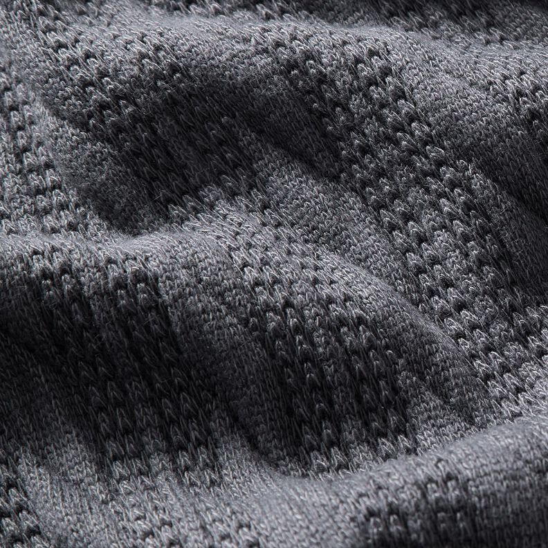 Punto Cloqué Patrón trenzado – azul noche,  image number 2