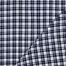 Franela de algodón Cuadrados pequeños – azul marino/blanco lana,  thumbnail number 3