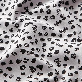 Tela de jersey de algodón Estampado de guepardo – gris brumoso, 