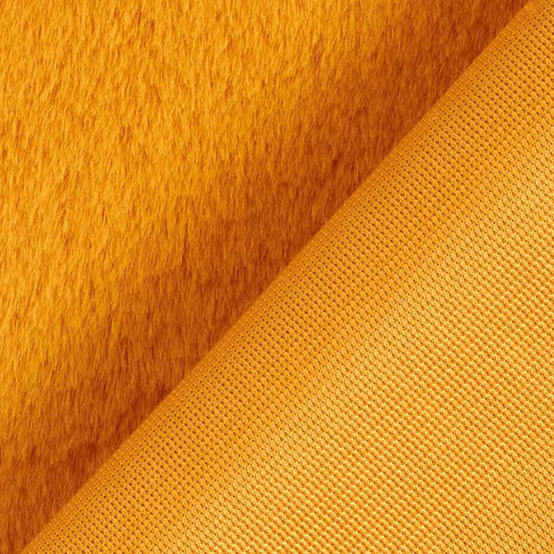 Tela de tapicería Piel sintética – amarillo curry,  image number 5