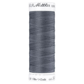 Hilo de coser Seraflex para costuras elásticas (0415) | 130 m | Mettler – gris, 