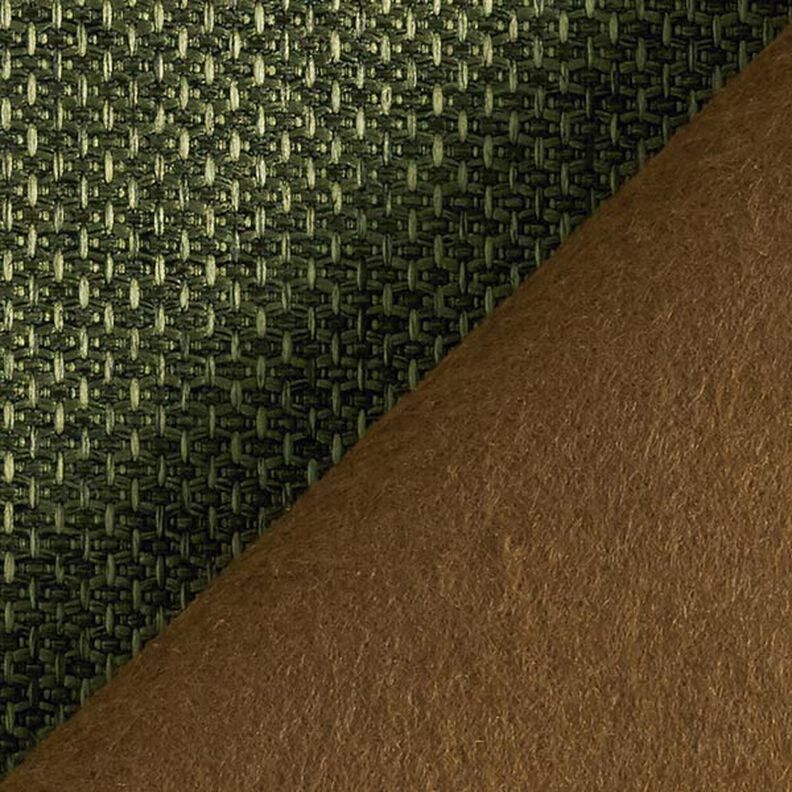 Tela de tapicería Estructura de panal – oliva oscuro,  image number 3