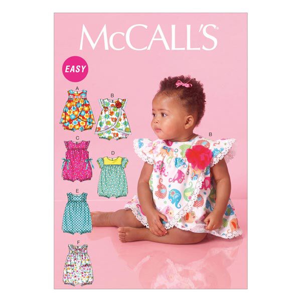 Pelele para bebé, McCalls 7107 |,  image number 1