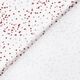 Tela de jersey de algodón orgánico Lunares divertidos – blanco lana/rojo señal,  thumbnail number 4